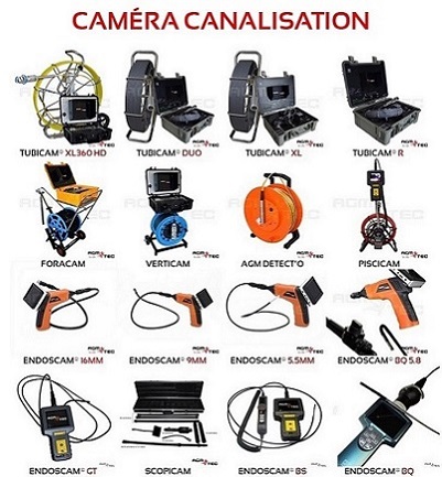 Location camera d'inspection de canalisation