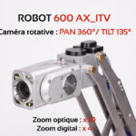 Caméra d'inspection sur chariot motorisée pour canalisations