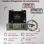 caméras pour l'inspection de tuyaux